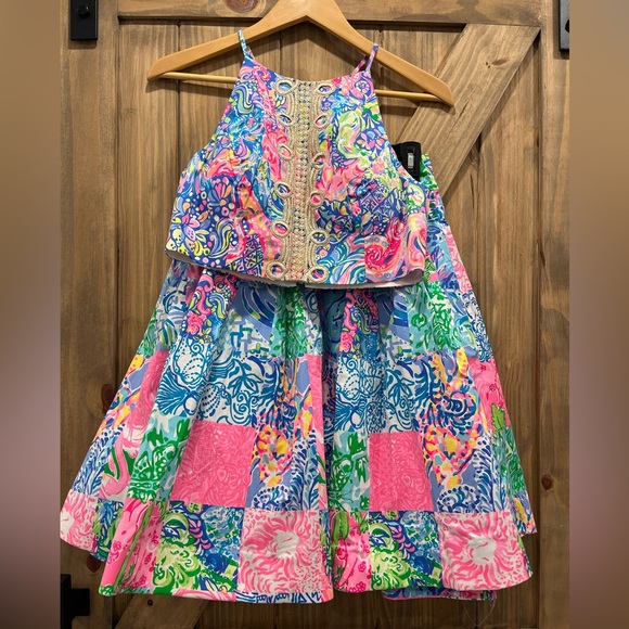 Lilly Pulitzer NWT Two piece Navia set Size 6 - Picture 2 of 8